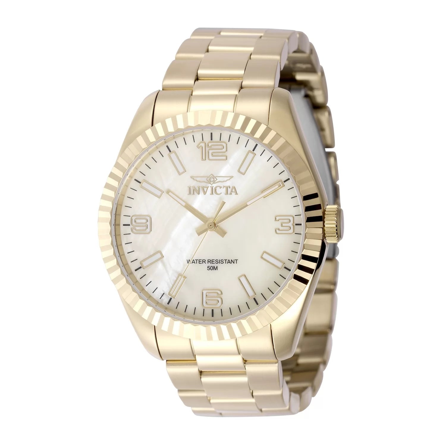 Invicta Men's 50127 Specialty Quartz PC21 Gold Dial Watch