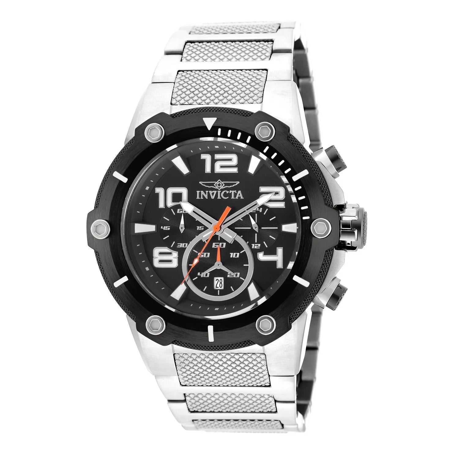 Invicta Men's 19528 Speedway Quartz Chronograph Black Dial Watch