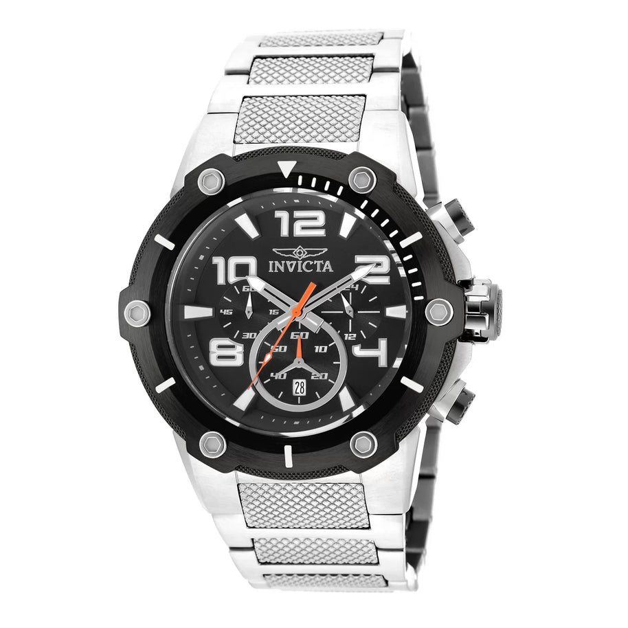 Invicta Men's 19528 Speedway Quartz Chronograph Black Dial Watch