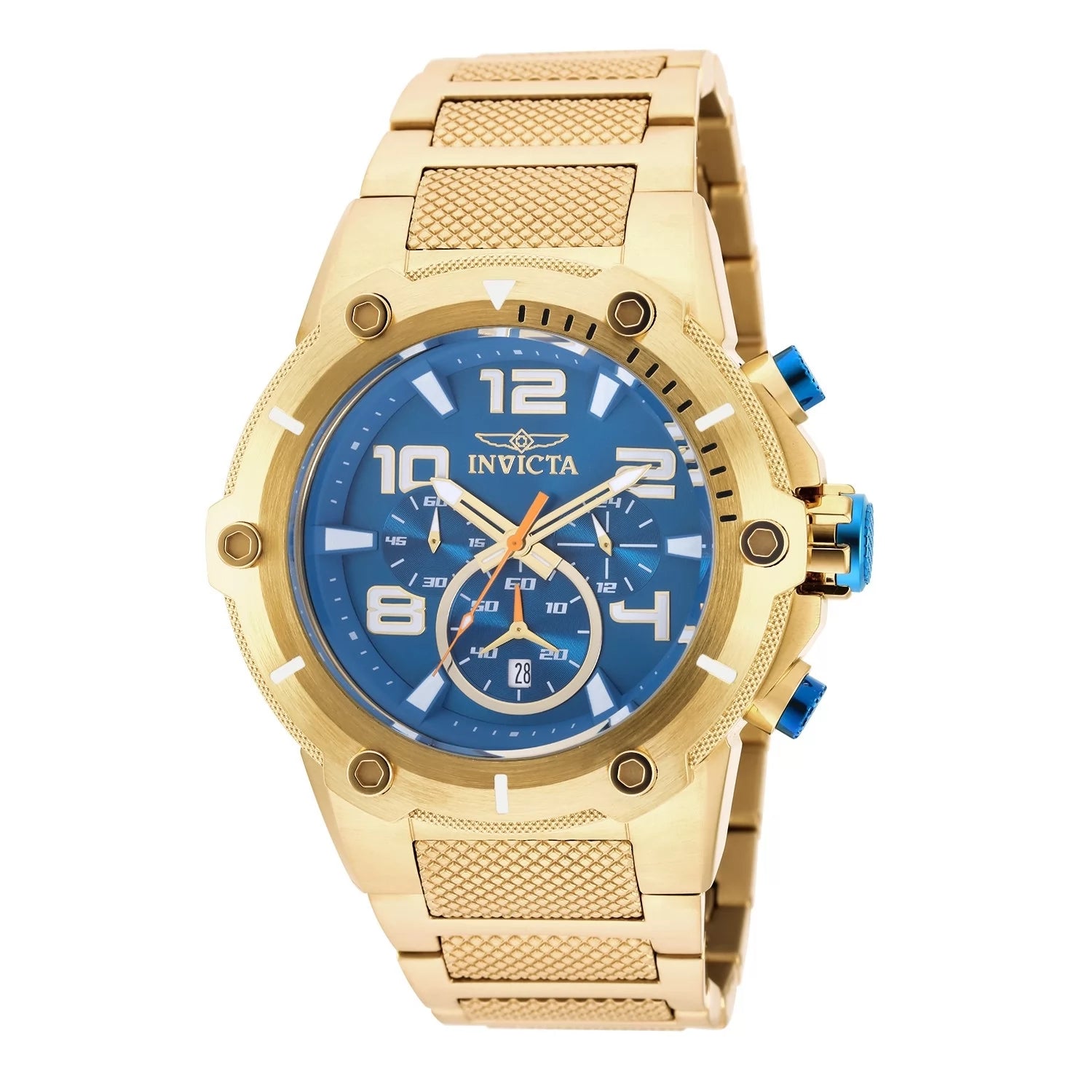 Invicta Men's 19532 Speedway Quartz Chronograph Blue Dial Watch
