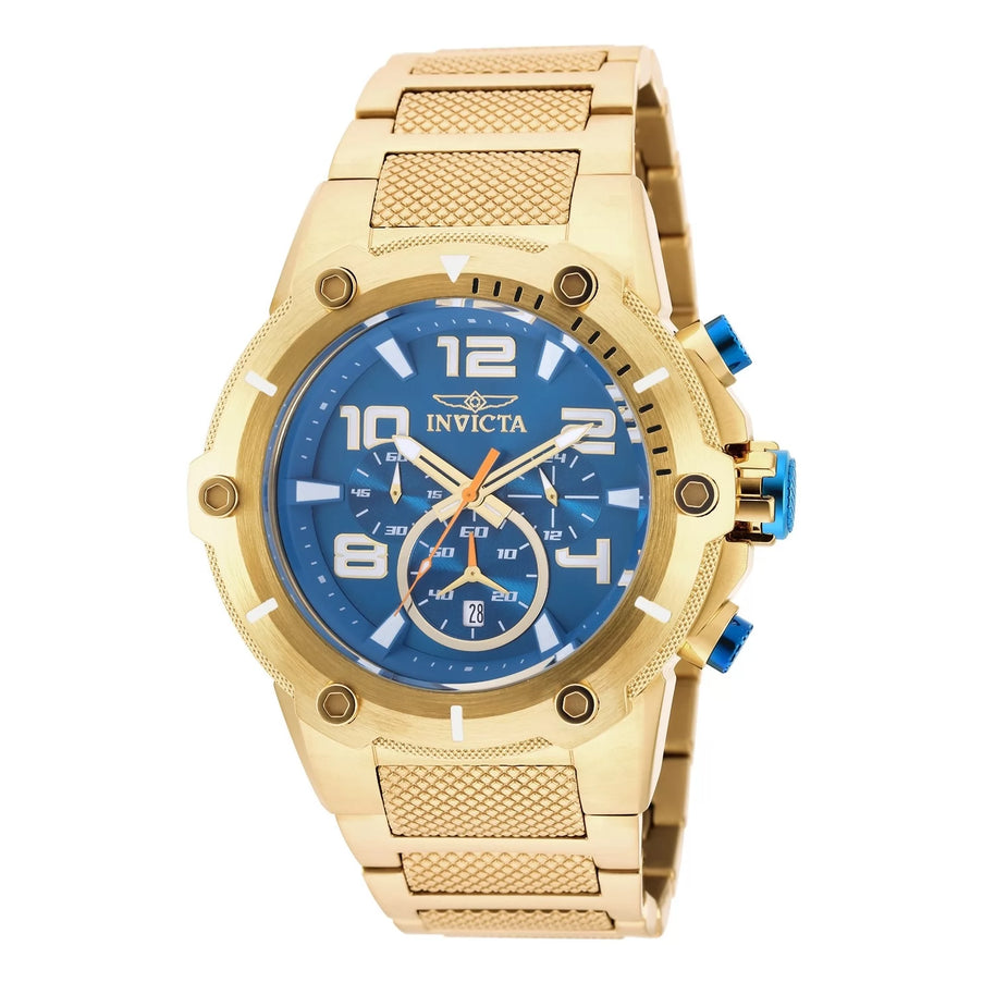 Invicta Men's 19532 Speedway Quartz Chronograph Blue Dial Watch