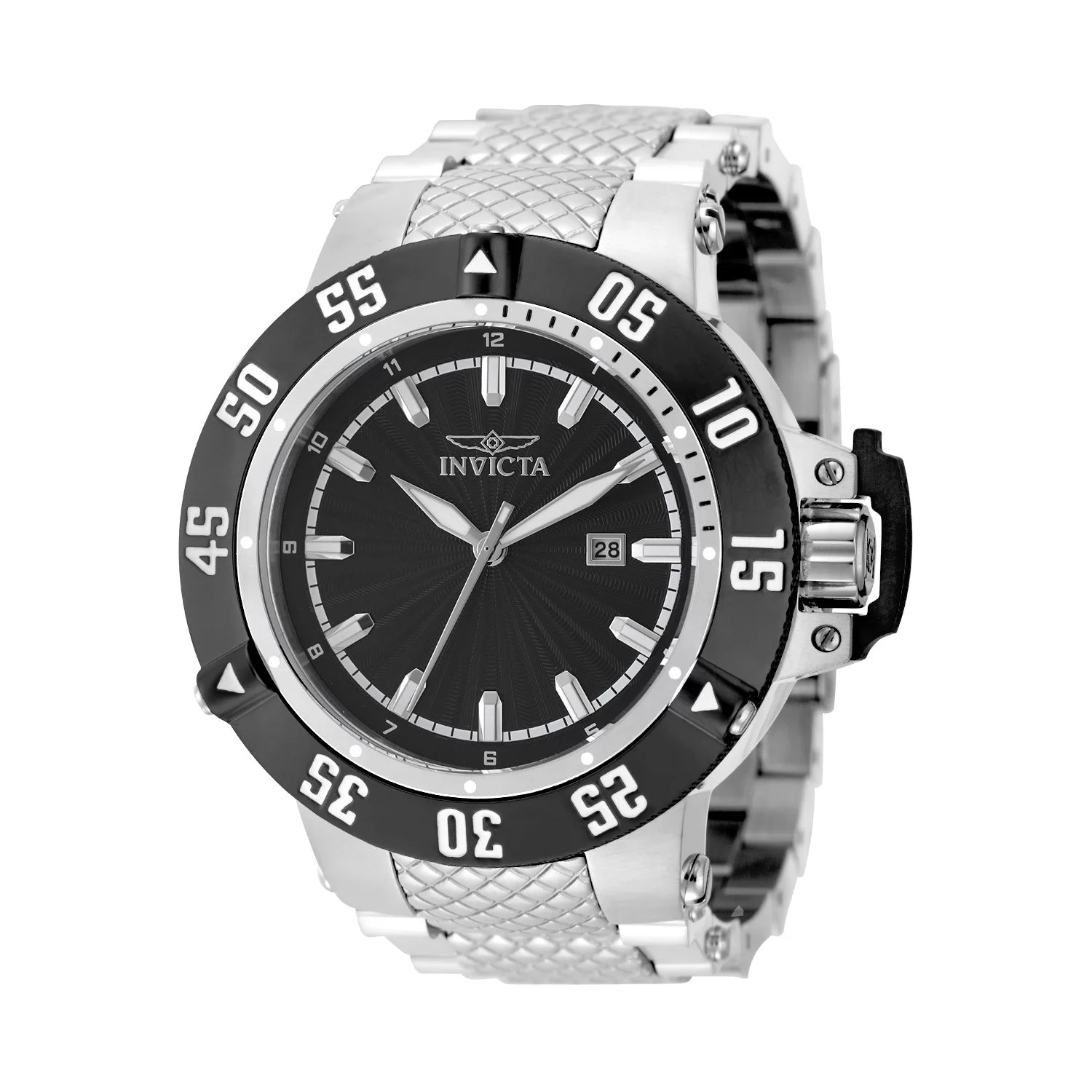 Invicta Men's 50046 Subaqua Quartz PC32 Black Dial Watch