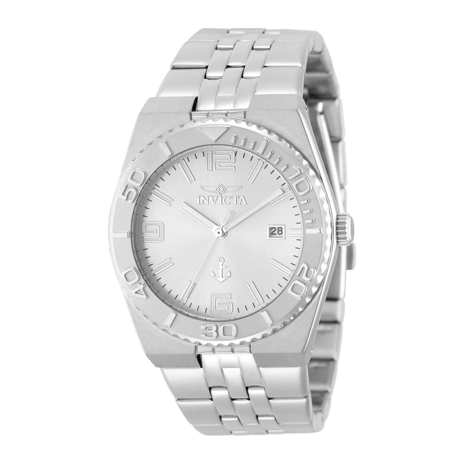 Invicta Women's 50158 OCEAN VOYAGE Quartz PC32 Silver Dial Watch