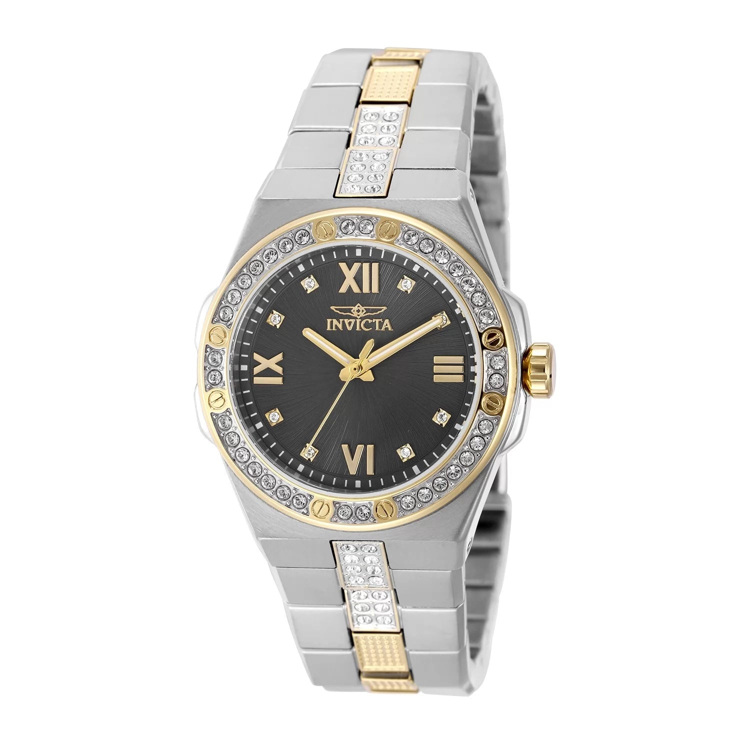 Invicta Women's 50189 Specialty Quartz PC21 Charcoal Dial Watch