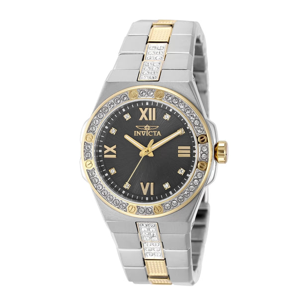 Invicta Women's 50189 Specialty Quartz PC21 Charcoal Dial Watch