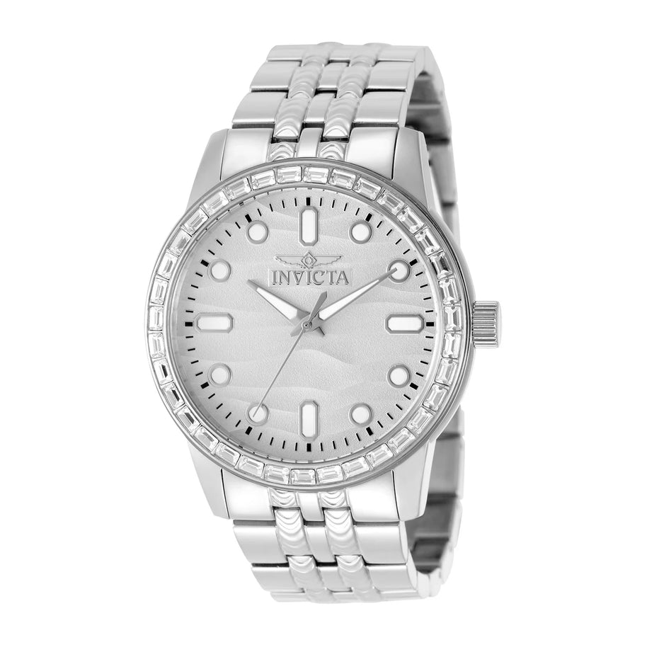 Invicta Men's 50194 Celestial Quartz PC21 Silver Dial Watch