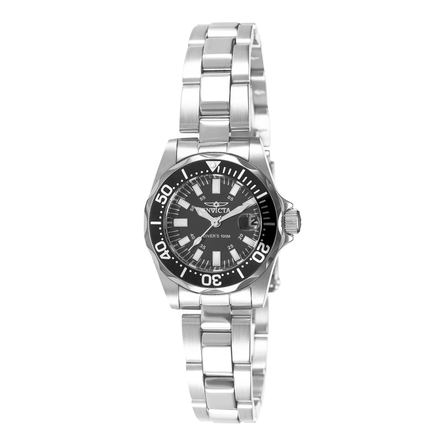 Invicta Men's 7059 Signature Quartz 3 Hand Black Dial Watch