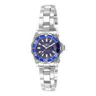 Invicta Women's 7060 Signature Quartz 3 Hand Blue Dial Watch