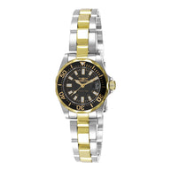 Invicta Women's 7063 Signature Quartz 3 Hand Black Dial Watch