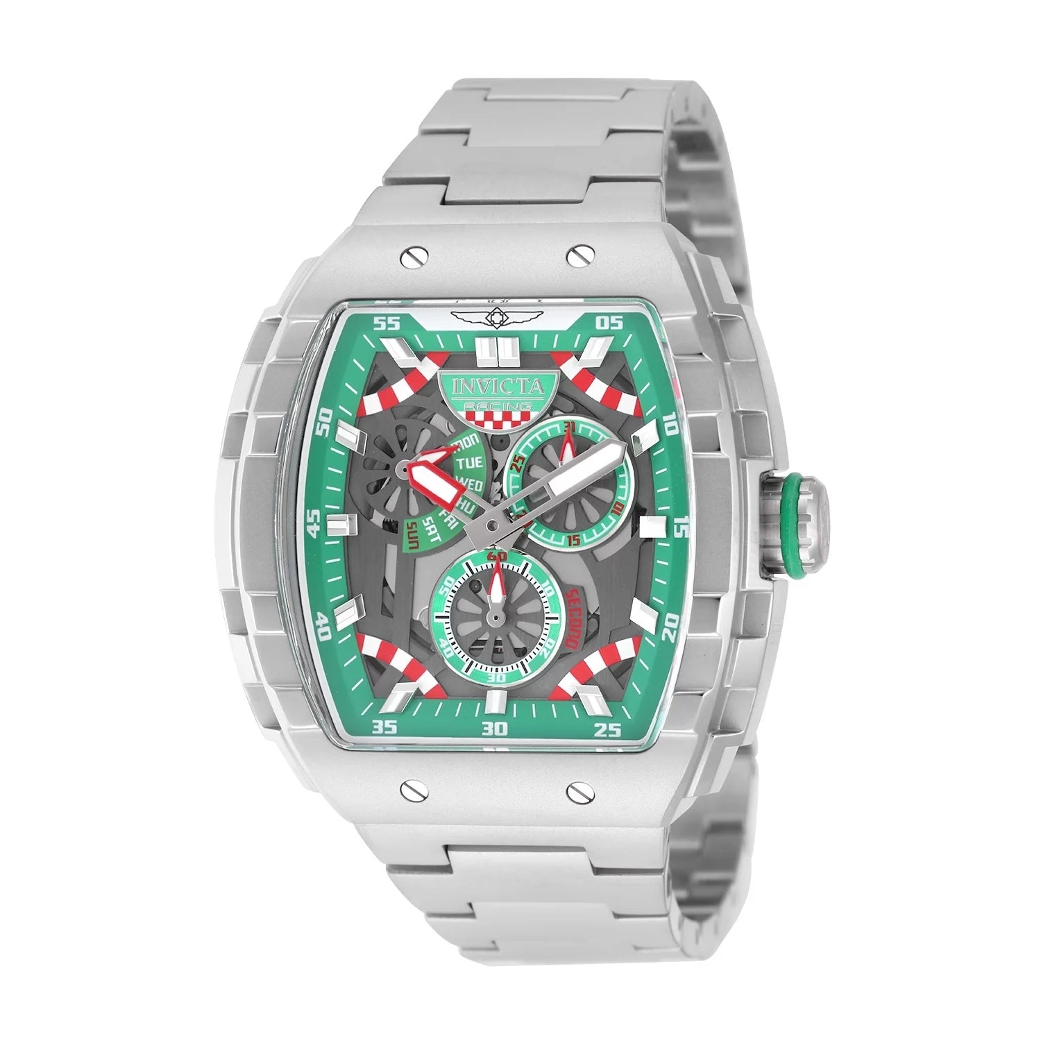 Invicta Men's 49219 Invicta Racing Quartz VD86 Plastic, Skeleton, Metal Dial Watch