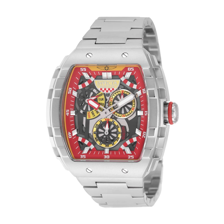 Invicta Men's 49221 Invicta Racing Quartz VD86 Plastic, Skeleton, Metal Dial Watch