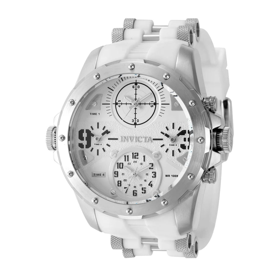 Invicta Men's 50217 Coalition Forces Quartz, Quartz PC20S, PC21S Silver Dial Watch