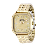 Invicta Men's 50358 Cuadro Quartz PC21 Gold Dial Watch