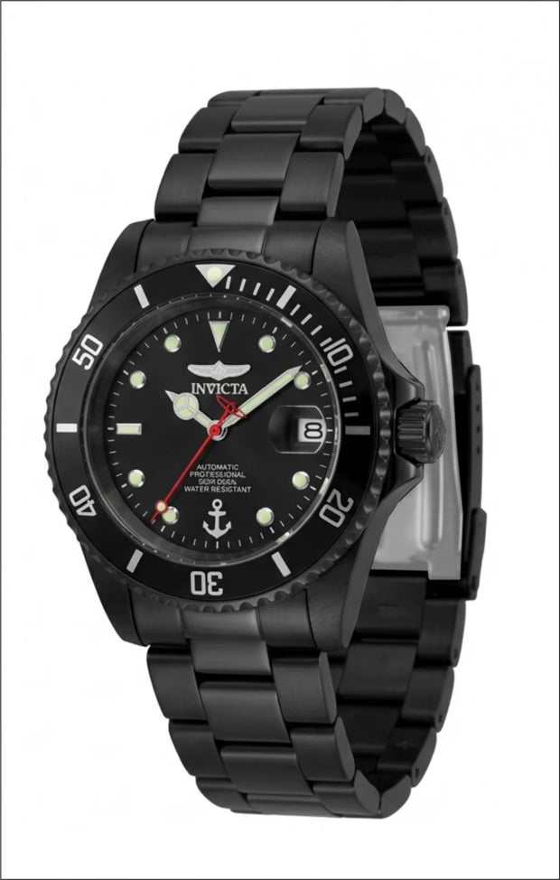 Invicta Men's 51135 OCEAN VOYAGE Automatic NH35A Black Dial Watch