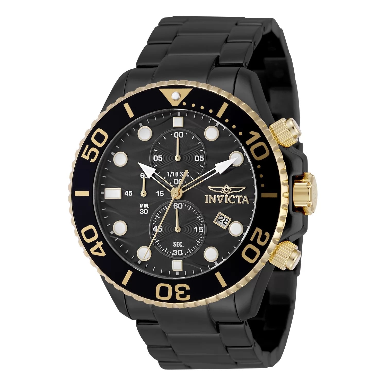 Invicta Men's 50222 Pro Diver Quartz Black