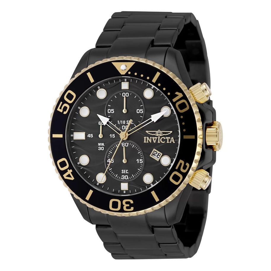 Invicta Men's 50222 Pro Diver Quartz Black