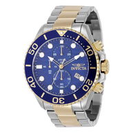 Invicta Men's 50224 Pro Diver Quartz VD57 Blue Dial Watch