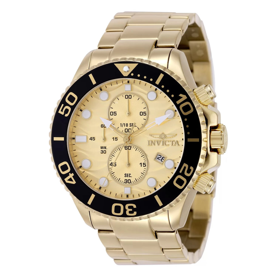 Invicta Men's 50225 Pro Diver Quartz Gold