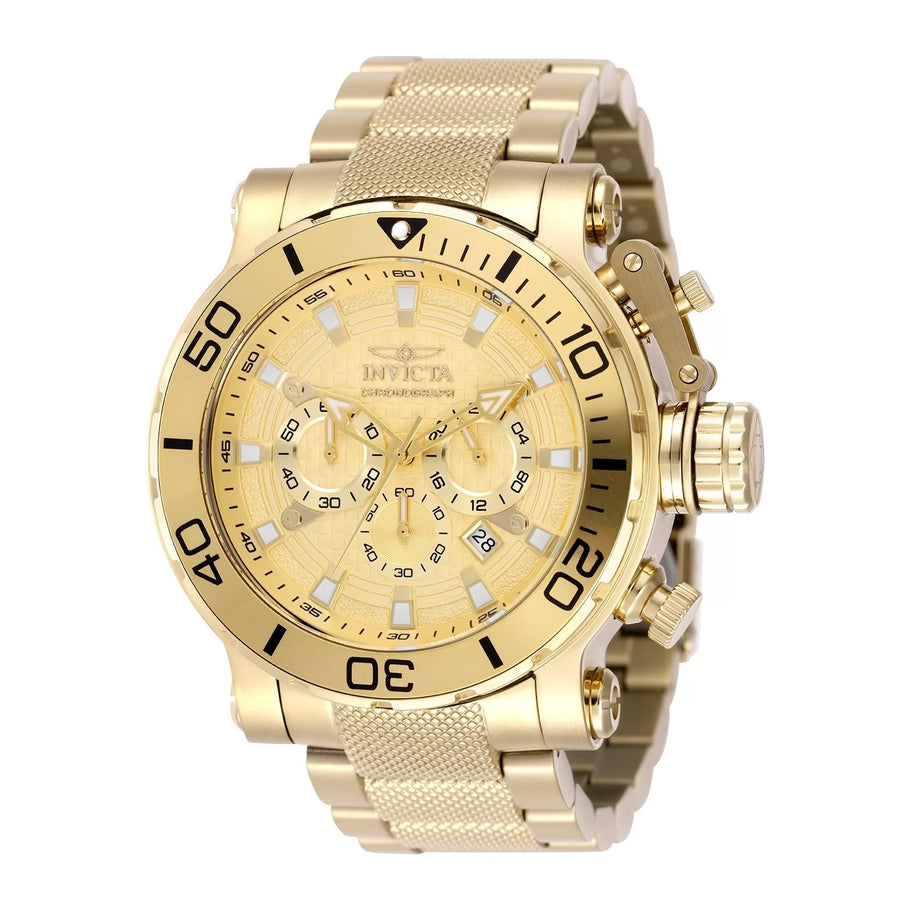 Invicta Men's 50231 Coalition Forces Quartz VD53 Gold Dial Watch