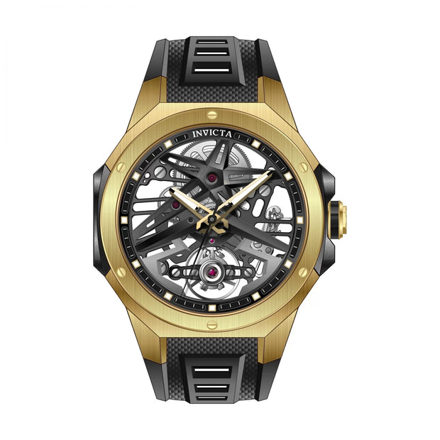 Invicta Men's 69538 Celestial Mechanical 1a07 Gold Dial Watch