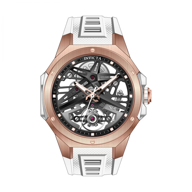 Invicta Men's 69539 Celestial Mechanical 1a07 Rose Gold Dial Watch