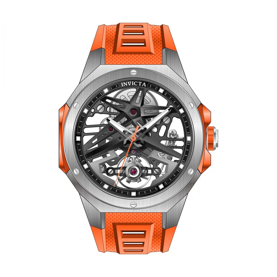 Invicta Men's 69541 Celestial Mechanical 1a07 Steel Dial Watch