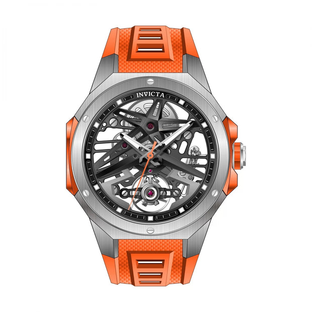 Invicta Men's 69541 Celestial Mechanical 1a07 Steel Dial Watch