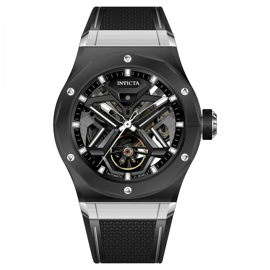 Invicta Men's 70108 Celestial Mechanical JH3106 Steel Dial Watch