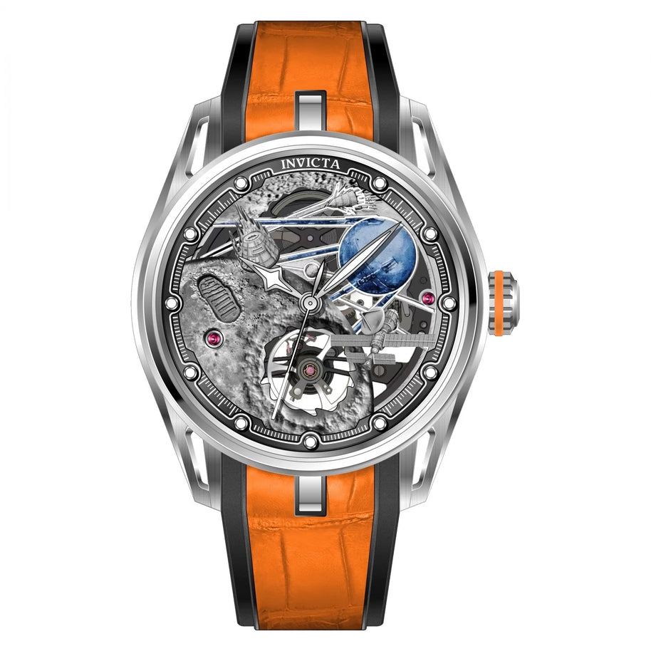 Invicta Men's 69529 Celestial Mechanical jh3107 Steel Dial Watch