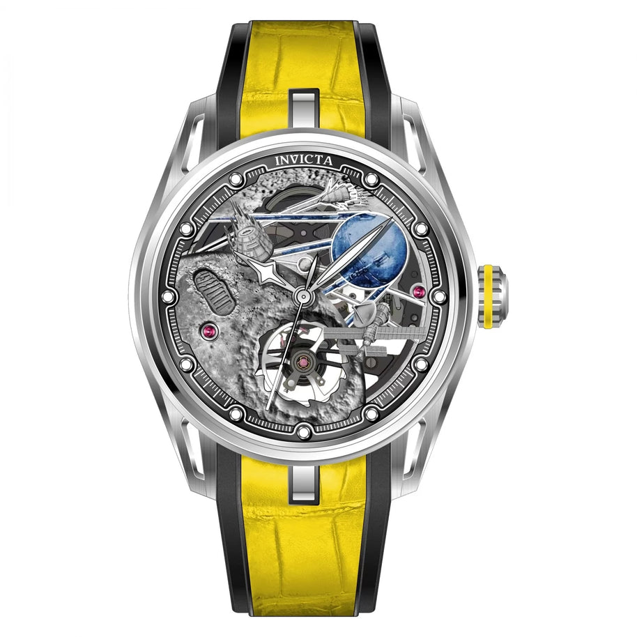 Invicta Men's 70088 Celestial Mechanical 8215 Steel Dial Watch