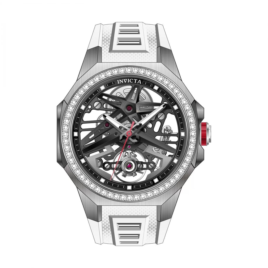 InvictaMen's 70123 Objet D Art Mechanical A107 Black Dial Watch