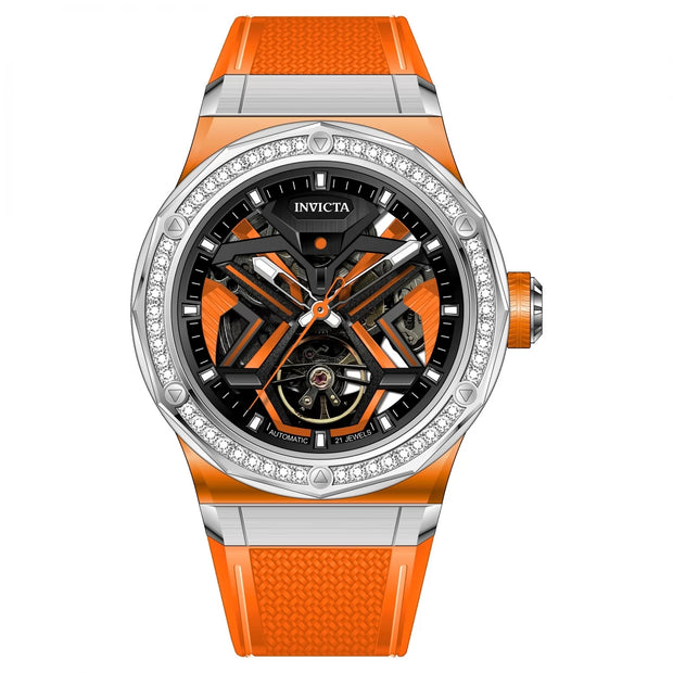 InvictaMen's 70127 Objet D Art Mechanical JH3106 Steel Dial Watch