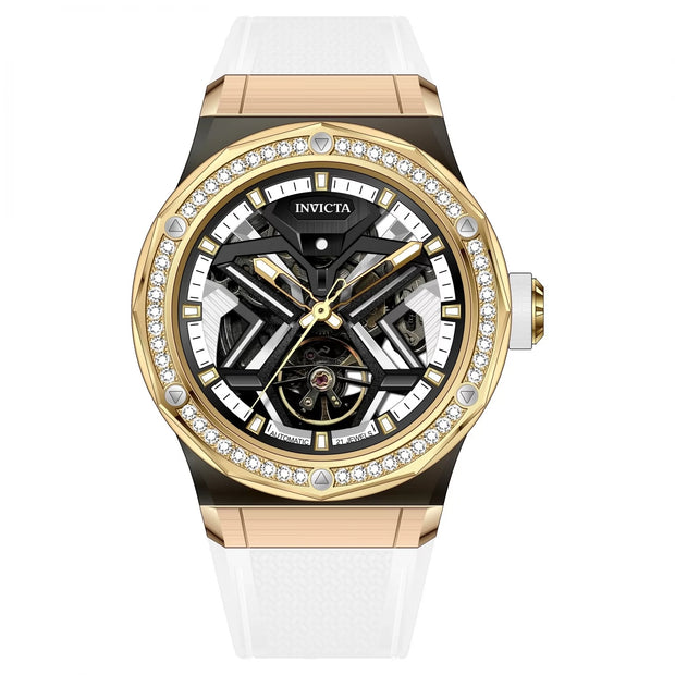 InvictaMen's 70138 Objet D Art Mechanical JH3106 Steel Dial Watch