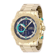 Invicta Men's 50249 Pro Diver Quartz VD57 Blue Dial Watch
