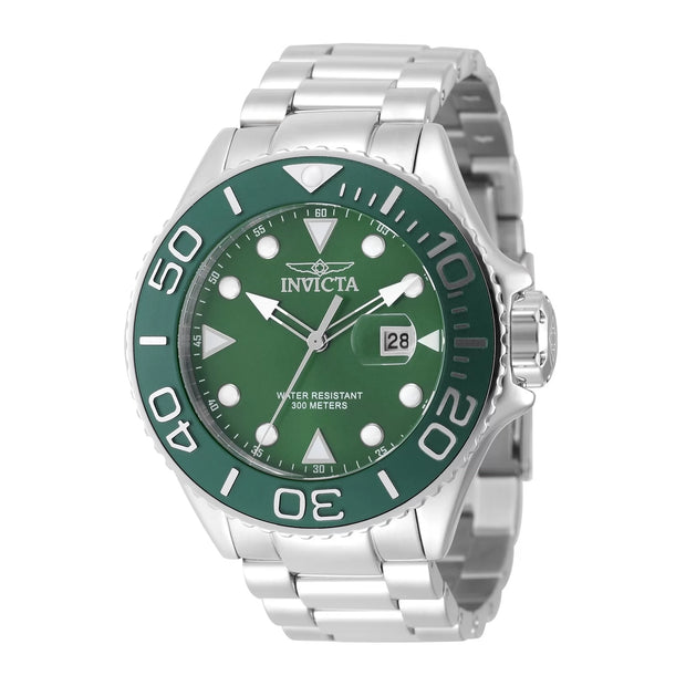 InvictaMen's 49638 Pro Diver Quartz PC32 Green Dial Watch