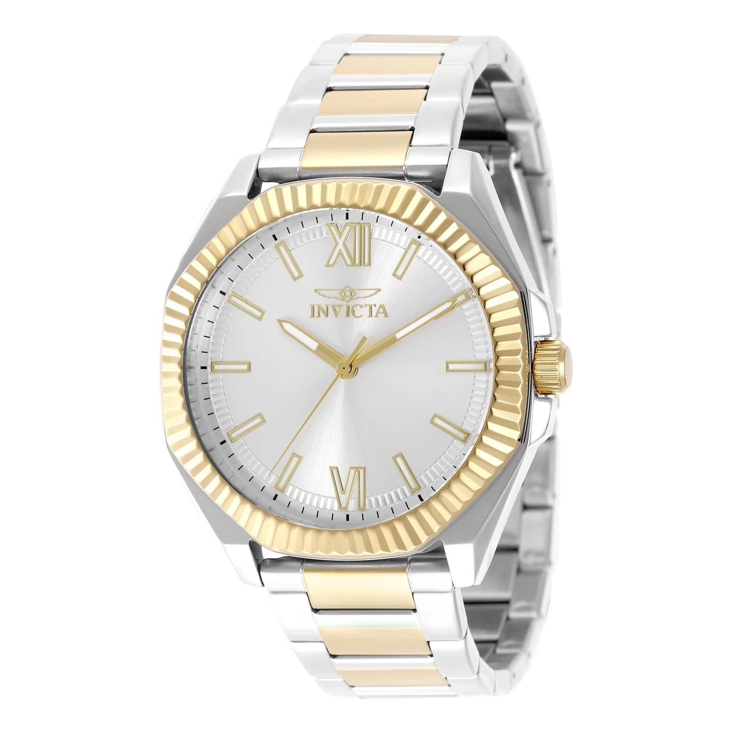 Invicta Men's 50375 Speedway Quartz PC21 Silver Dial Watch