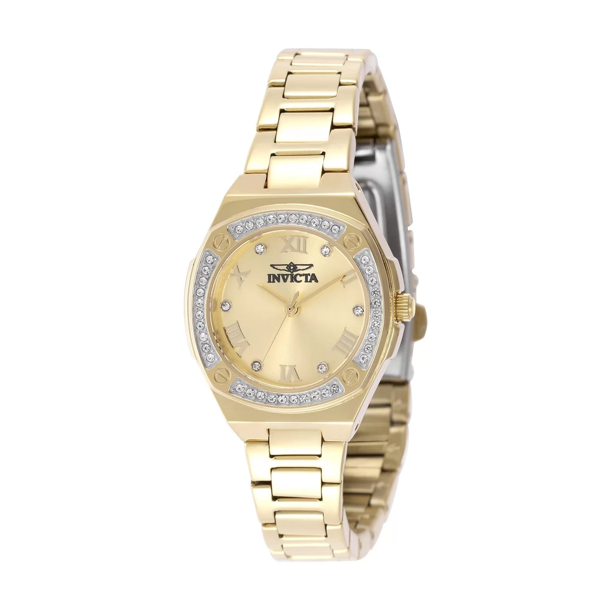 Invicta Women's 50383 Specialty Quartz PC21 Gold Dial Watch