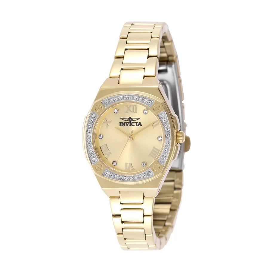 Invicta Women's 50383 Specialty Quartz PC21 Gold Dial Watch