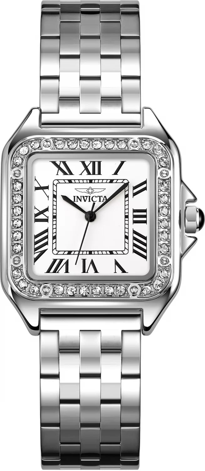 InvictaWomen's 70434 Celestial Quartz SD-006 White Dial Watch