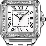 InvictaWomen's 70434 Celestial Quartz SD-006 White Dial Watch