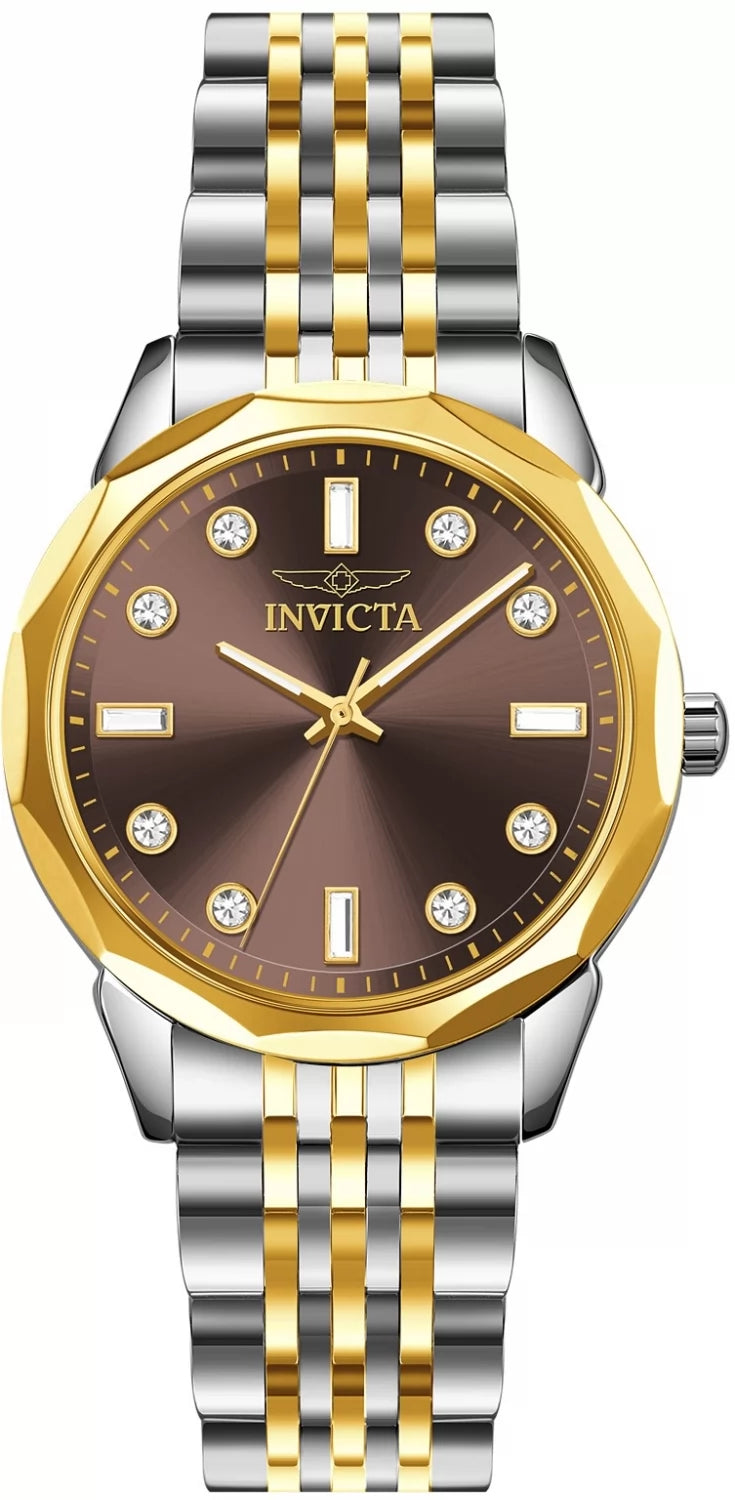 InvictaWomen's 70450 Celestial Quartz SD-006 Brown Dial Watch