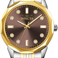 InvictaWomen's 70450 Celestial Quartz SD-006 Brown Dial Watch