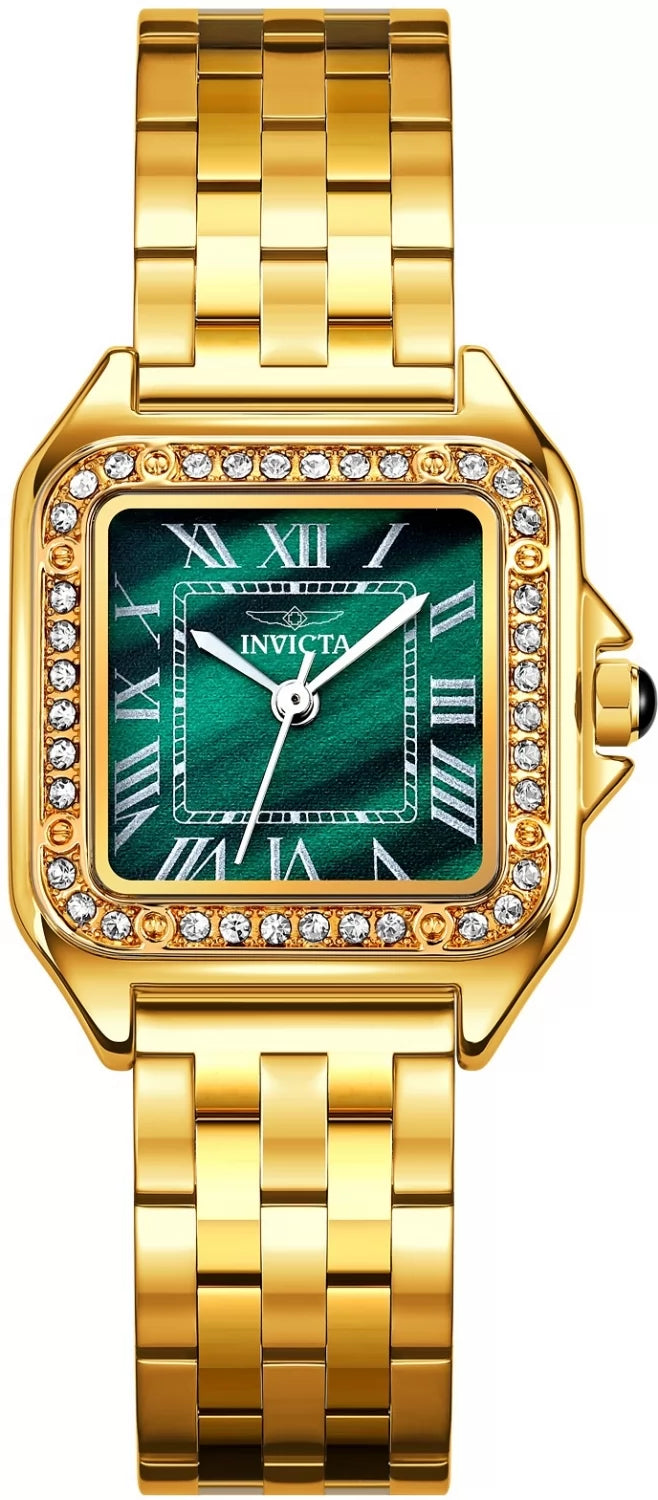 InvictaWomen's 70431 Celestial Quartz SD-006 Green Dial Watch