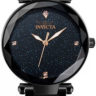 InvictaWomen's 70329 Celestial Quartz SD-006 Black Dial Watch