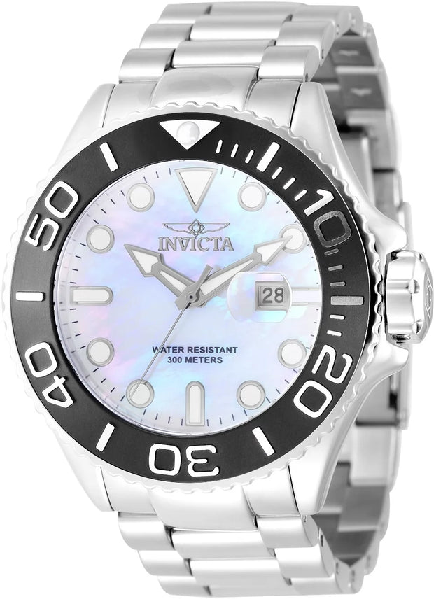 Invicta Men's 49153 Grand Diver Quartz PC32 White Dial Watch