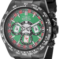 Invicta Men's 50517 Speedway Quartz VD54 Green, Red, Black Dial Watch