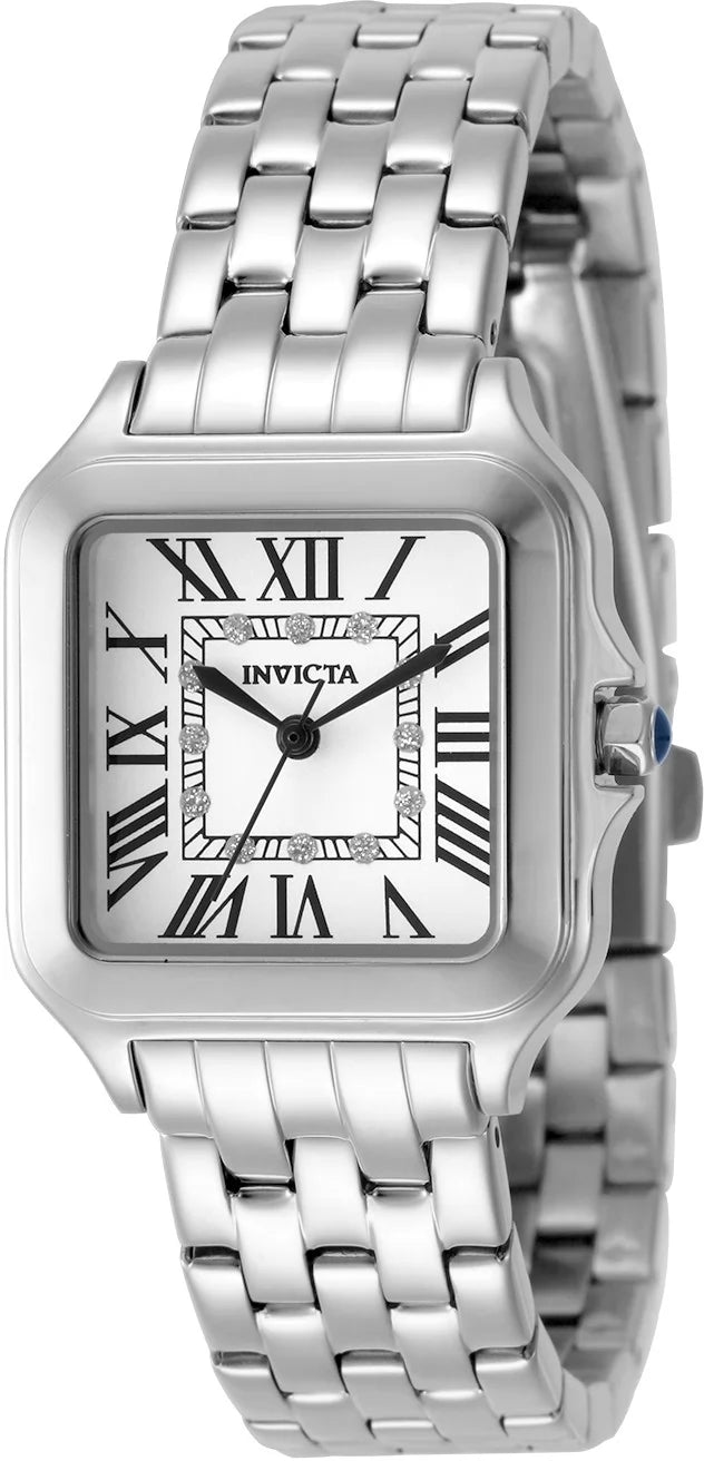 Invicta Women's 50610 Angel Quartz PC21 Silver Dial Watch