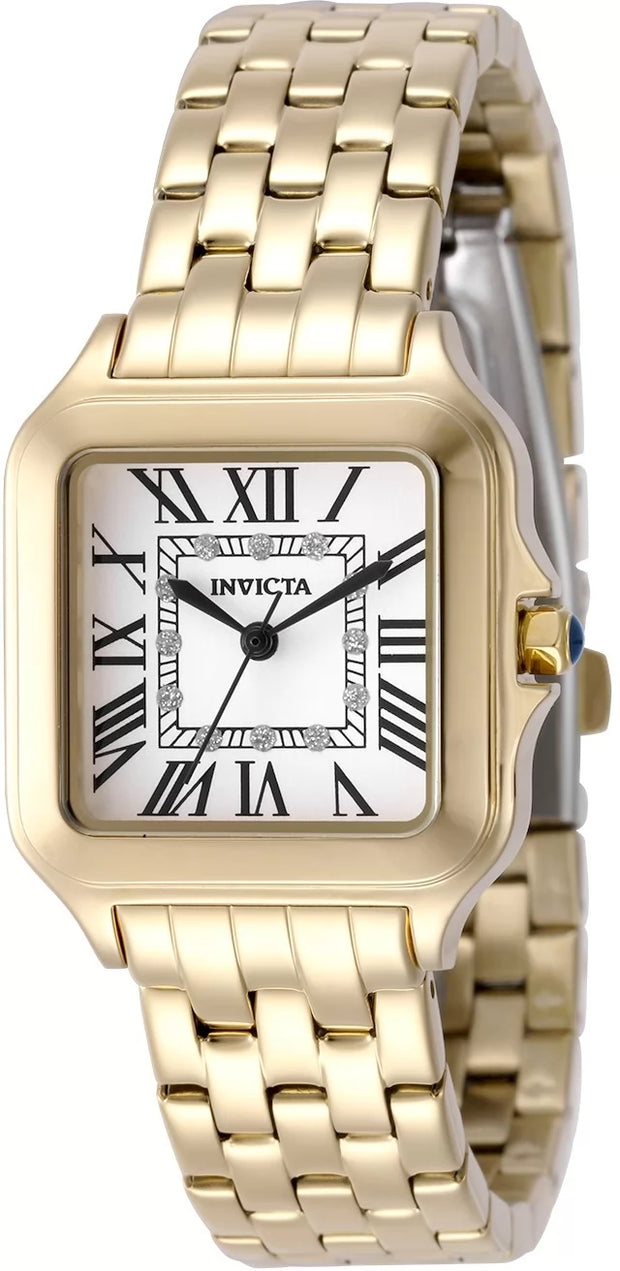 Invicta Women's 50611 Angel Quartz PC21 Silver Dial Watch