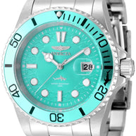 Invicta Men's Pro Diver Quartz PC32 Tiffany Blue Dial Watch