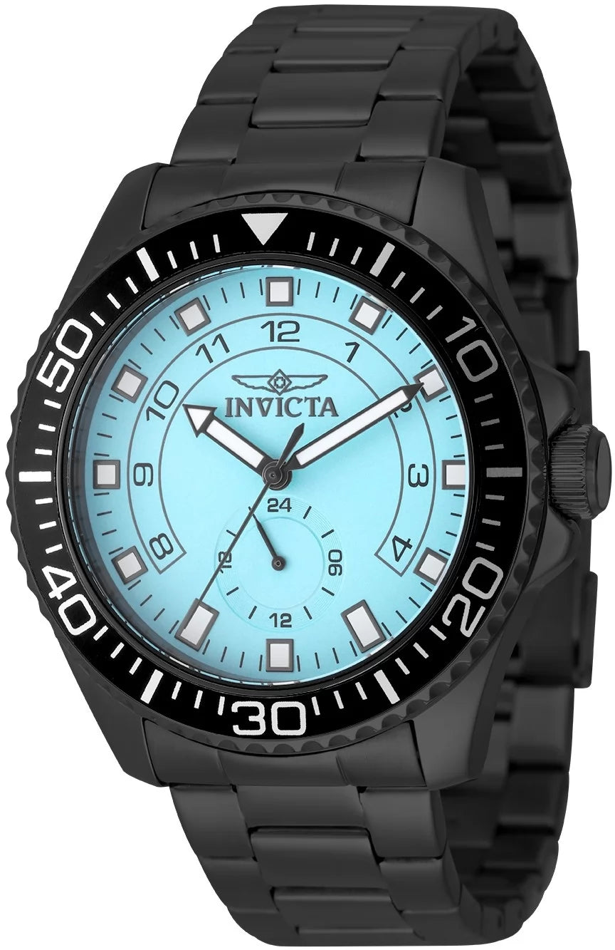 Invicta Men's 50566 Pro Diver Quartz VH60 Tiffany Blue Dial Watch